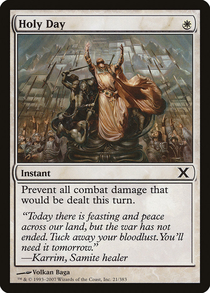 Holy Day [Tenth Edition] Foil