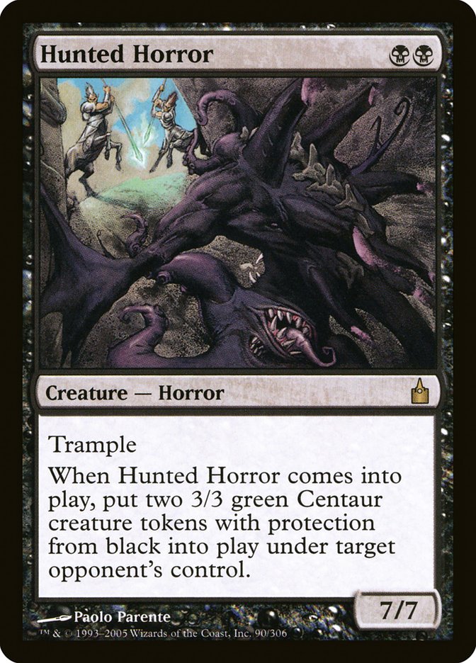 Hunted Horror [Ravnica: City of Guilds] Foil