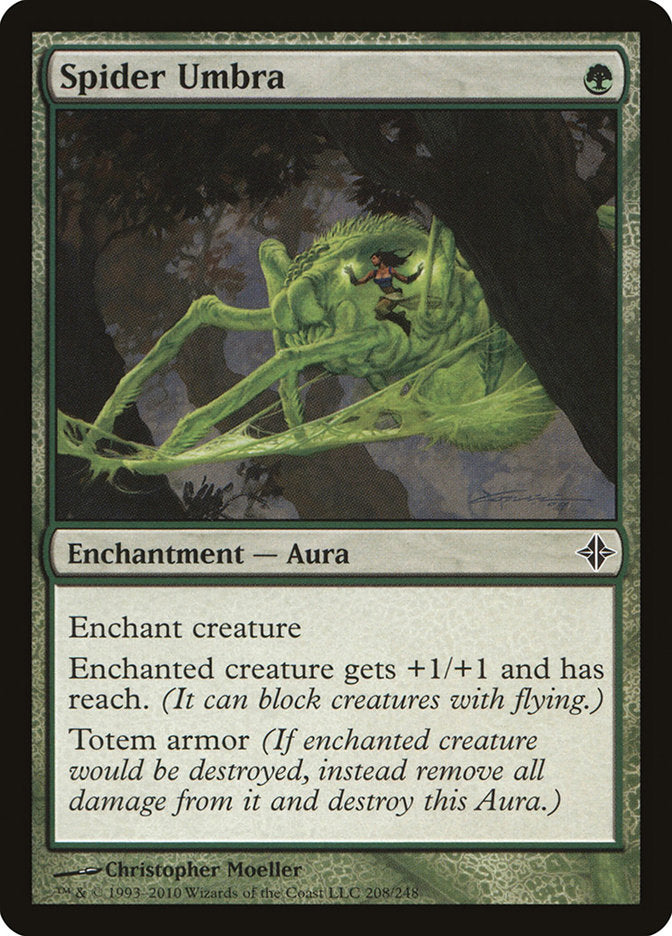 Spider Umbra [Rise of the Eldrazi] Foil