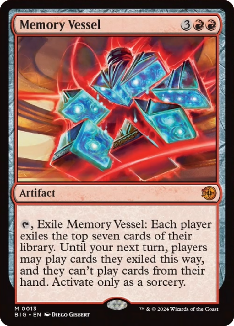 Memory Vessel [Outlaws of Thunder Junction: The Big Score] Foil