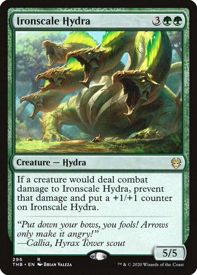 Ironscale Hydra [Theros Beyond Death] Foil
