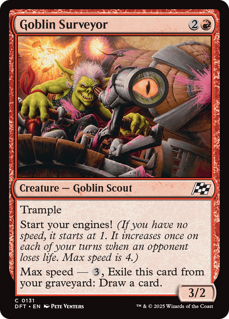 Goblin Surveyor [Aetherdrift] Foil