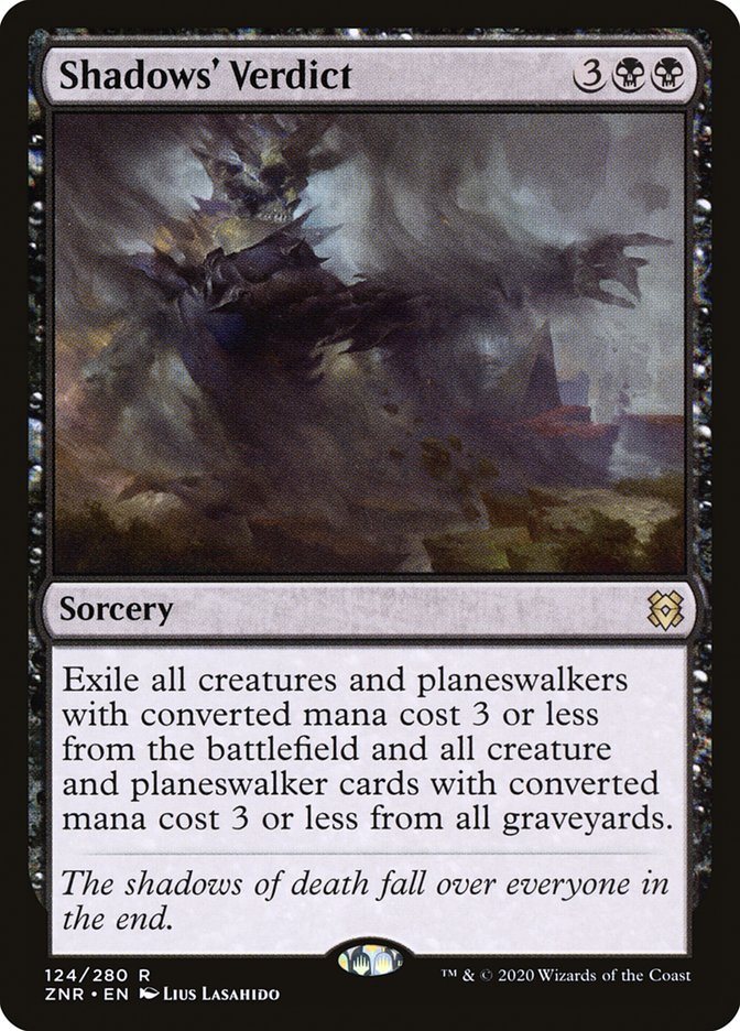 Shadows' Verdict [Zendikar Rising] Foil