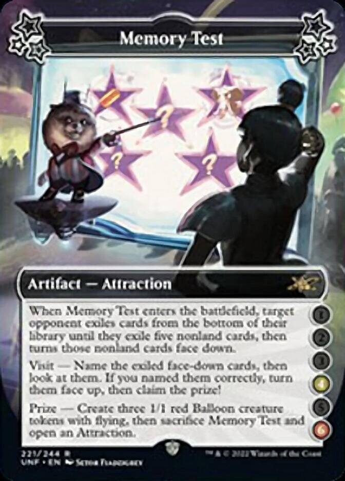 Memory Test (4-6) [Unfinity] Foil