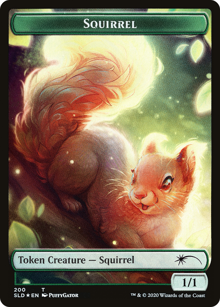 Squirrel Token  [Secret Lair Drop] Foil