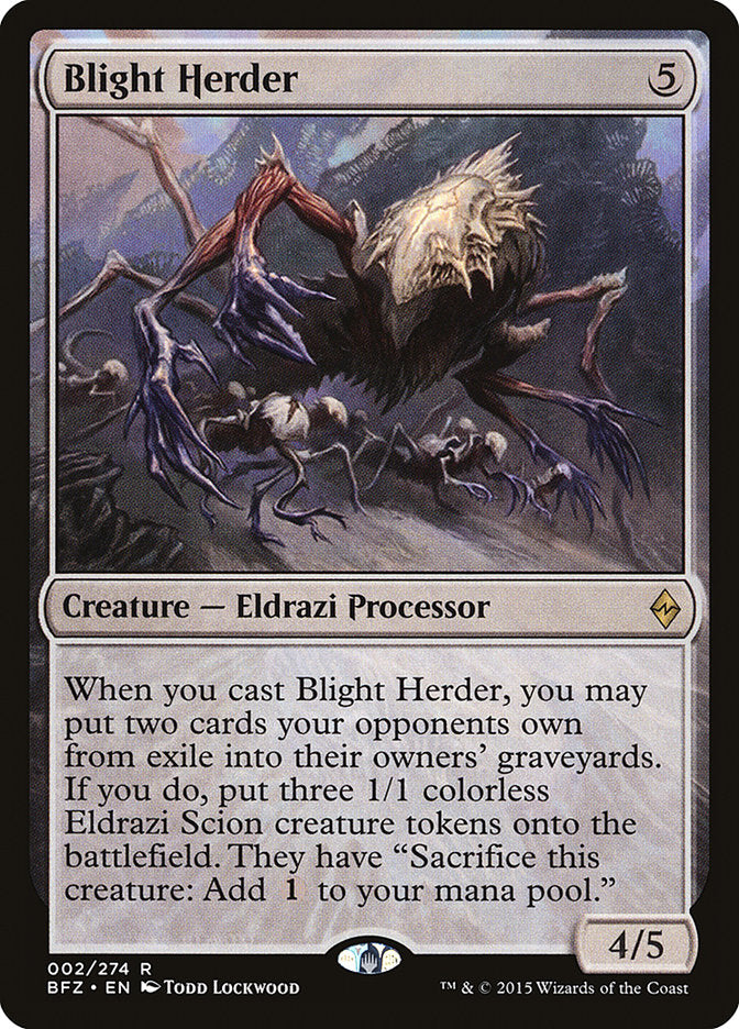Blight Herder [Battle for Zendikar] Foil