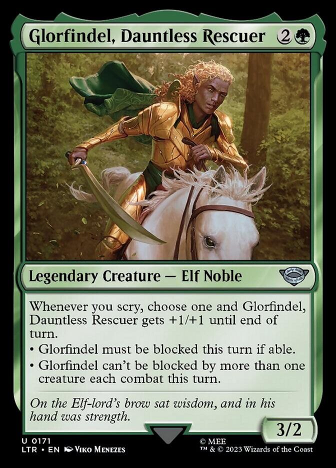 Glorfindel, Dauntless Rescuer [The Lord of the Rings: Tales of Middle-Earth] Foil