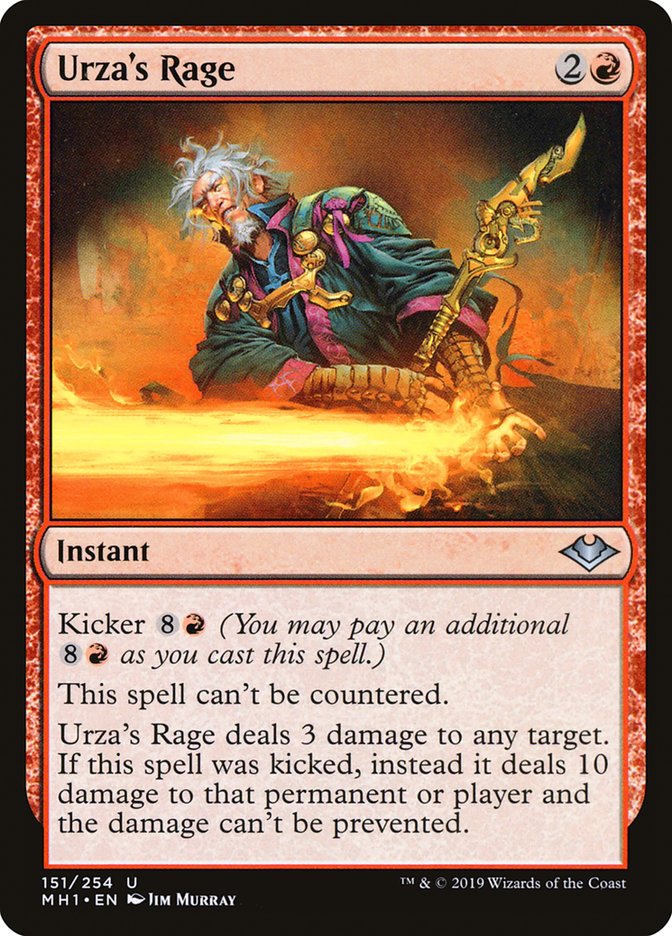 Urza's Rage [Modern Horizons] Foil