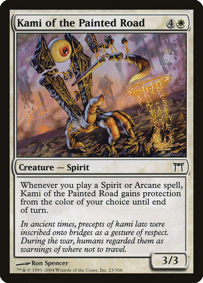 Kami of the Painted Road [Champions of Kamigawa] Foil