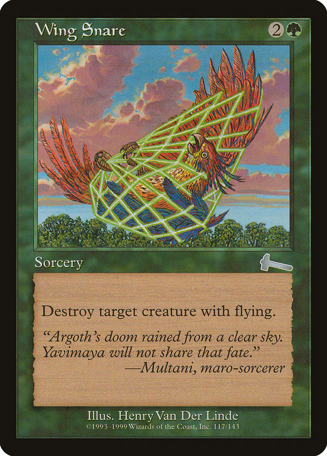 Wing Snare [Urza's Legacy] Foil
