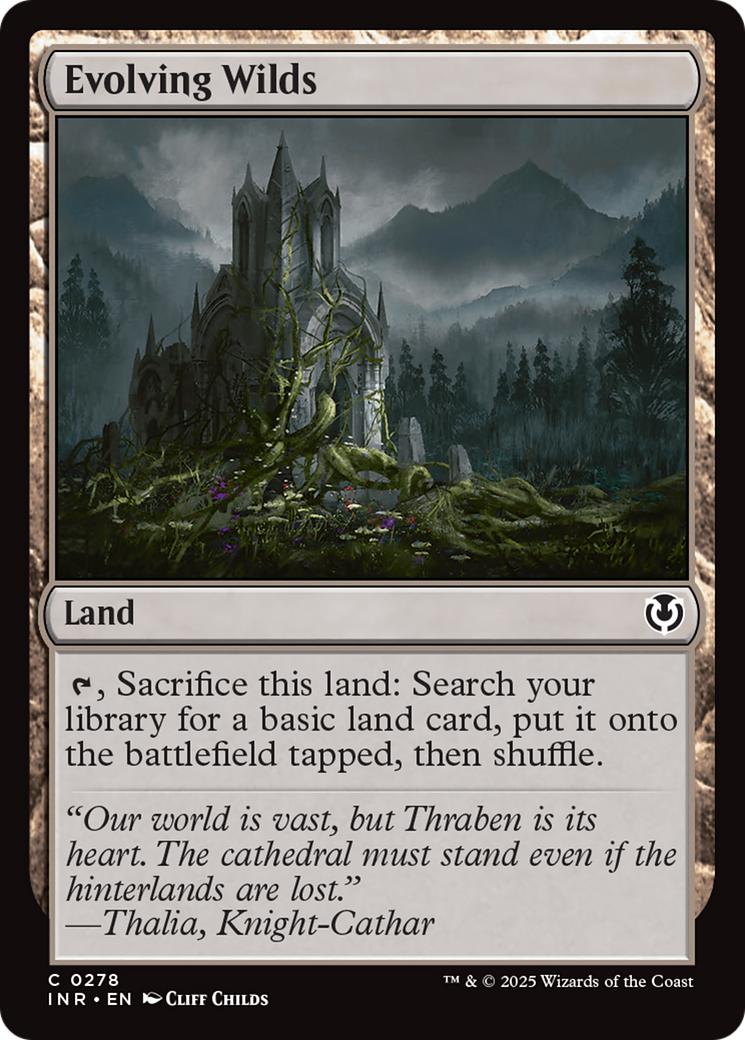 Evolving Wilds [Innistrad Remastered] Foil
