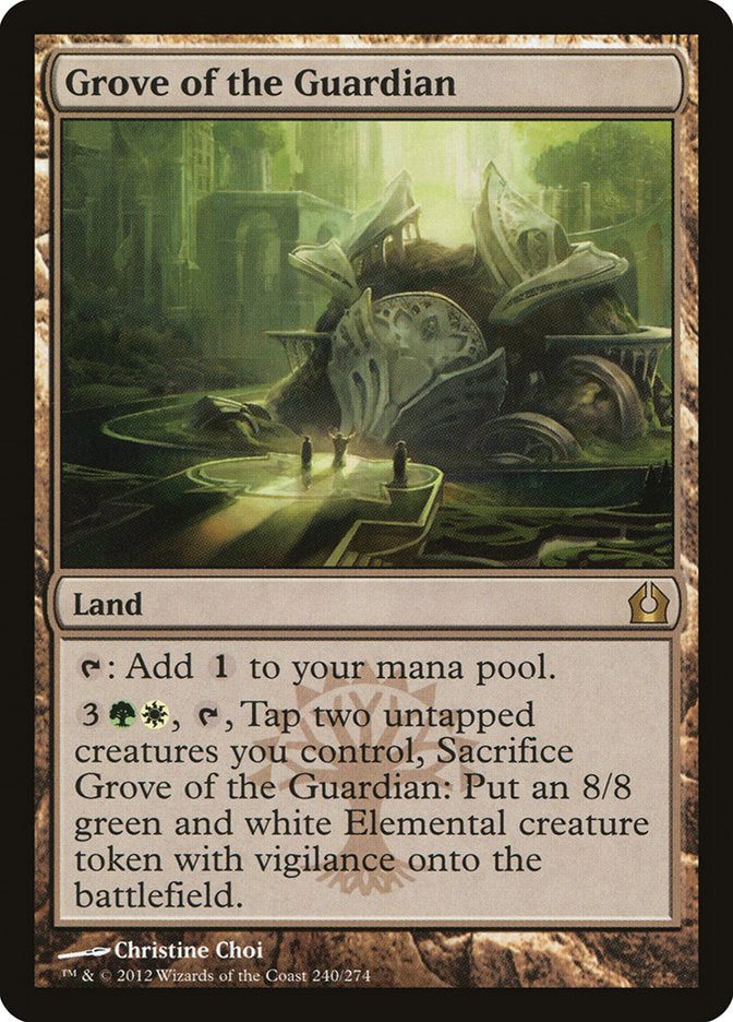 Grove of the Guardian [Return to Ravnica] Foil