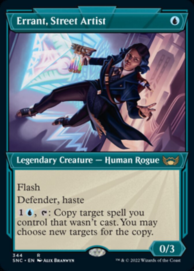 Errant, Street Artist (Showcase Art Deco) [Streets of New Capenna] Foil