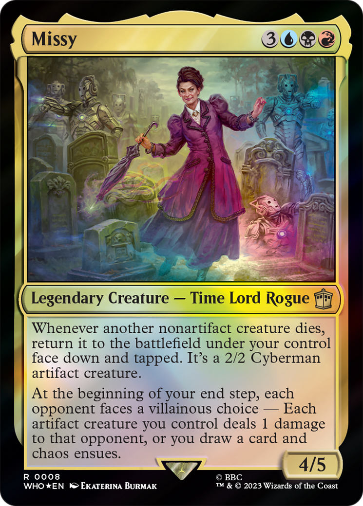 Missy [Doctor Who] Foil