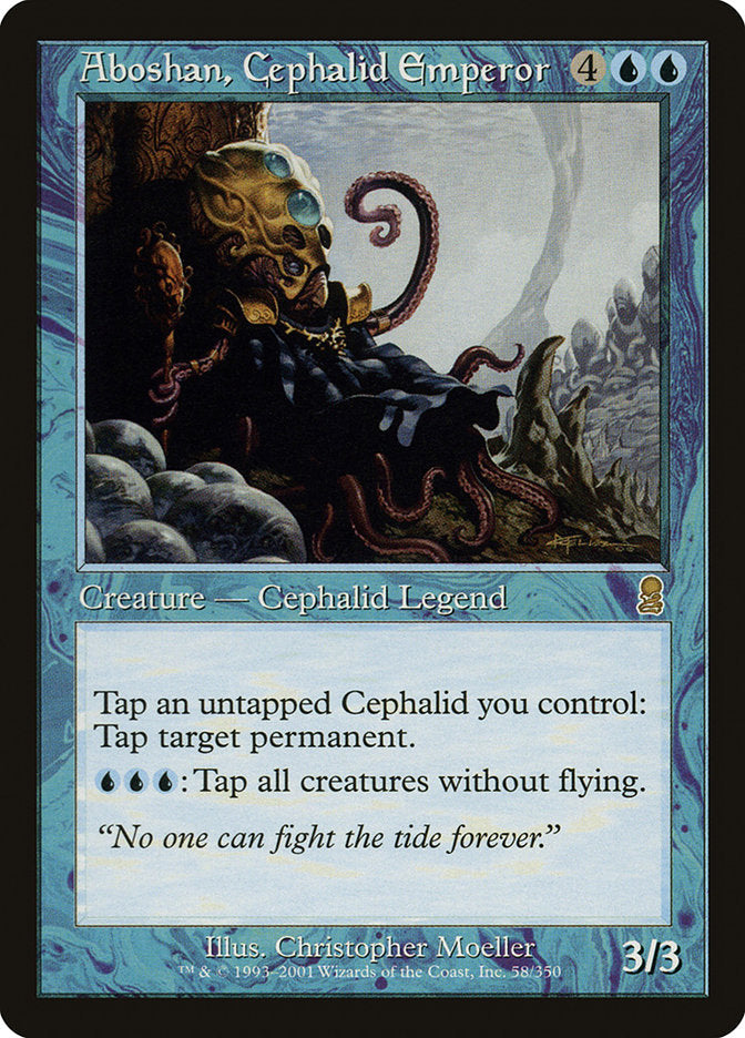 Aboshan, Cephalid Emperor [Odyssey] Foil