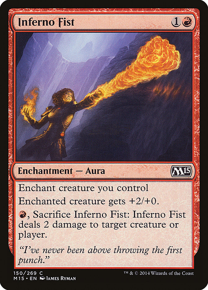 Inferno Fist [Magic 2015] Foil