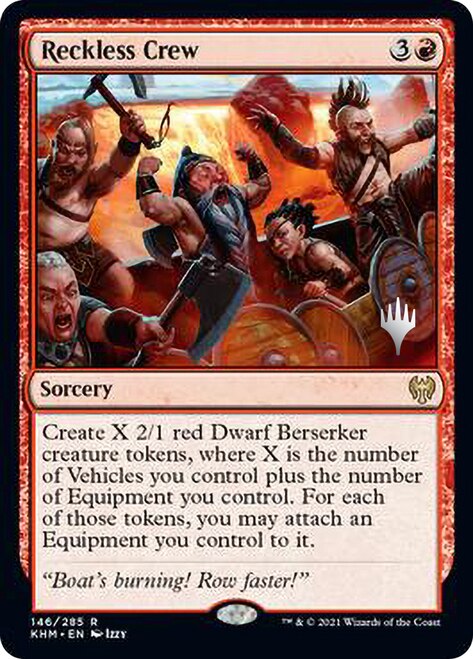 Reckless Crew (Promo Pack) [Kaldheim Promos] Foil