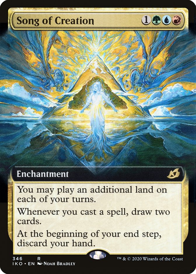 Song of Creation (Extended Art) [Ikoria: Lair of Behemoths] Foil