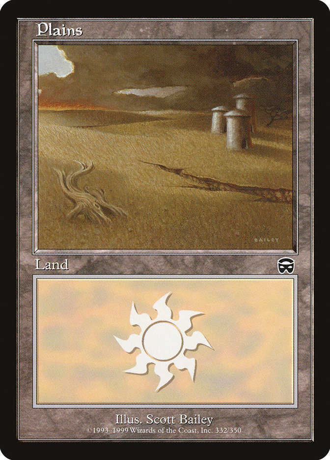 Plains (332) [Mercadian Masques] Foil
