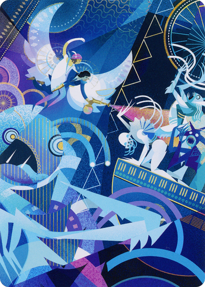 Errant and Giada // Errant and Giada  [March of the Machine Art Series] (Borderless) Foil