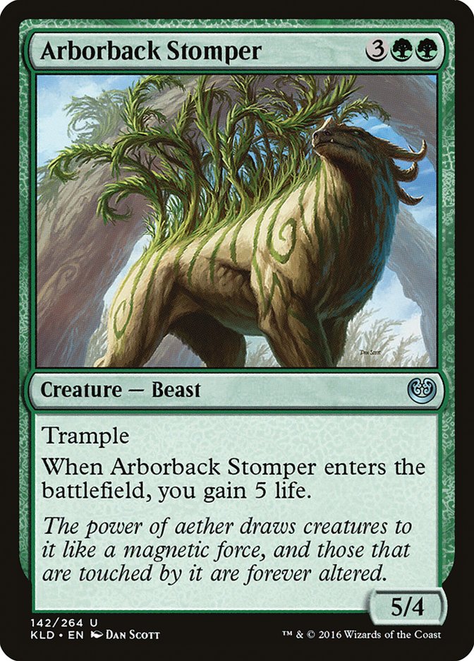 Arborback Stomper [Kaladesh] Foil