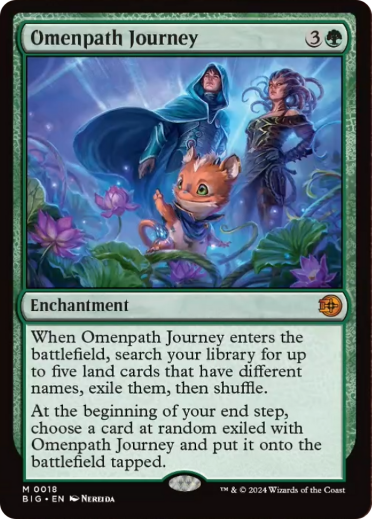 Omenpath Journey [Outlaws of Thunder Junction: The Big Score] Foil