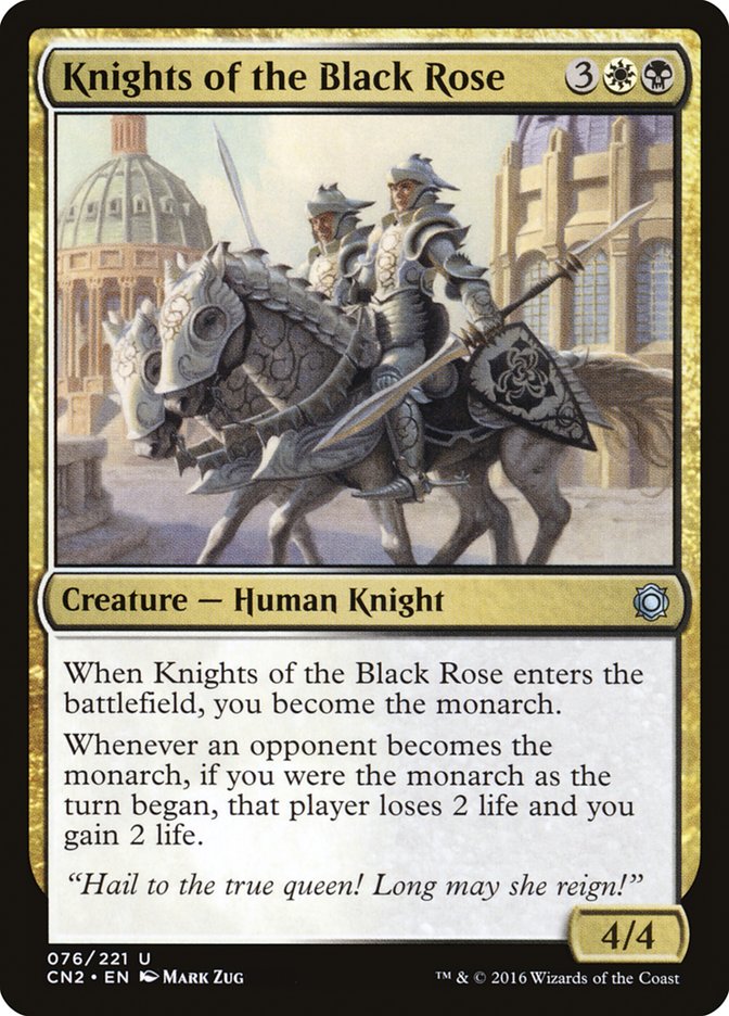 Knights of the Black Rose [Conspiracy: Take the Crown] Foil