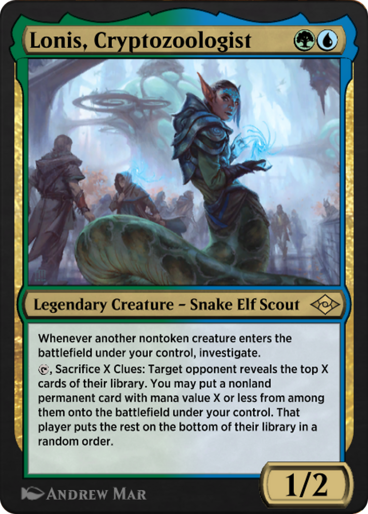 Lonis, Cryptozoologist  [Jumpstart: Historic Horizons]