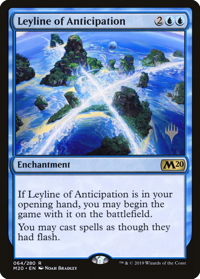 Leyline of Anticipation (Promo Pack) [Core Set 2020 Promos] Foil