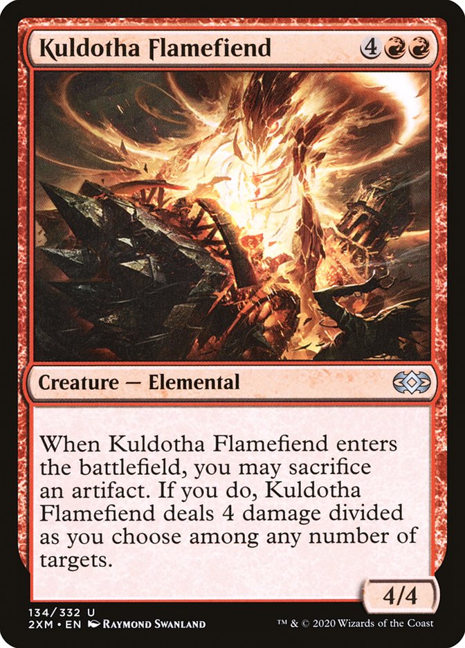 Kuldotha Flamefiend [Double Masters] Foil