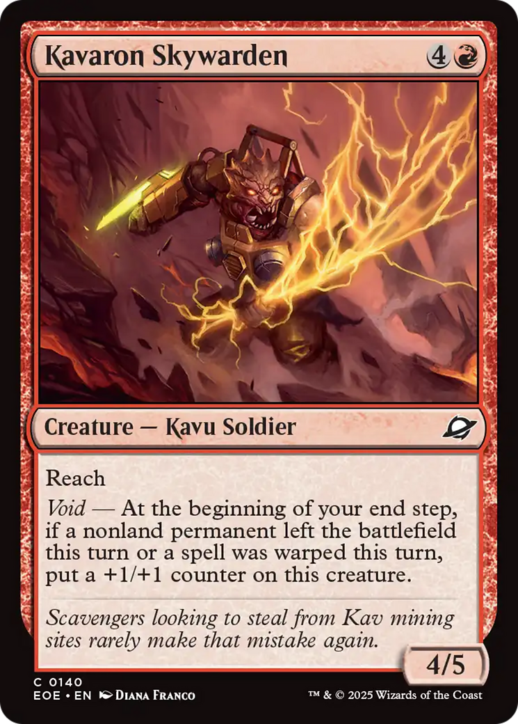 Kavaron Skywarden [Edge of Eternities] Foil