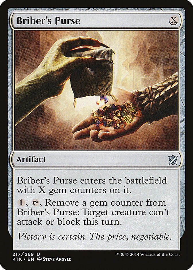 Briber's Purse [Khans of Tarkir] Foil