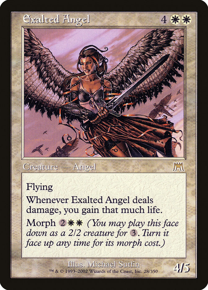 Exalted Angel [Onslaught] Foil