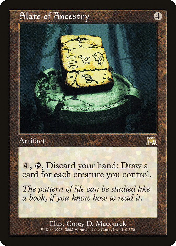 Slate of Ancestry [Onslaught] Foil