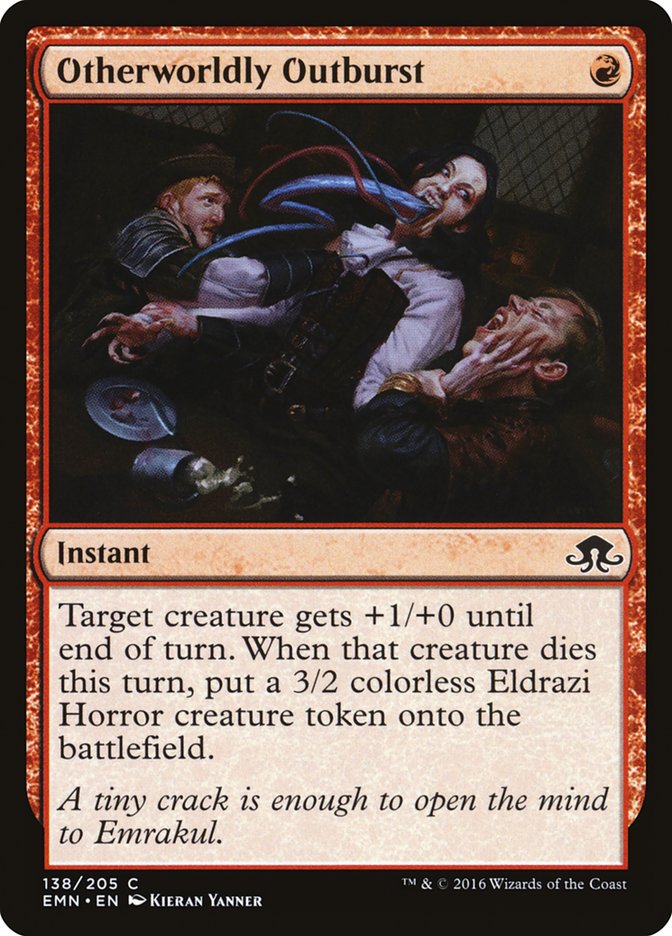 Otherworldly Outburst [Eldritch Moon] Foil