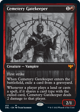 Cemetery Gatekeeper [Innistrad: Double Feature] Foil