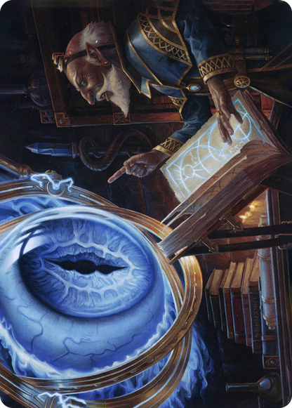Contact Other Plane // Contact Other Plane  [Adventures in the Forgotten Realms Art Series] (Borderless) Foil