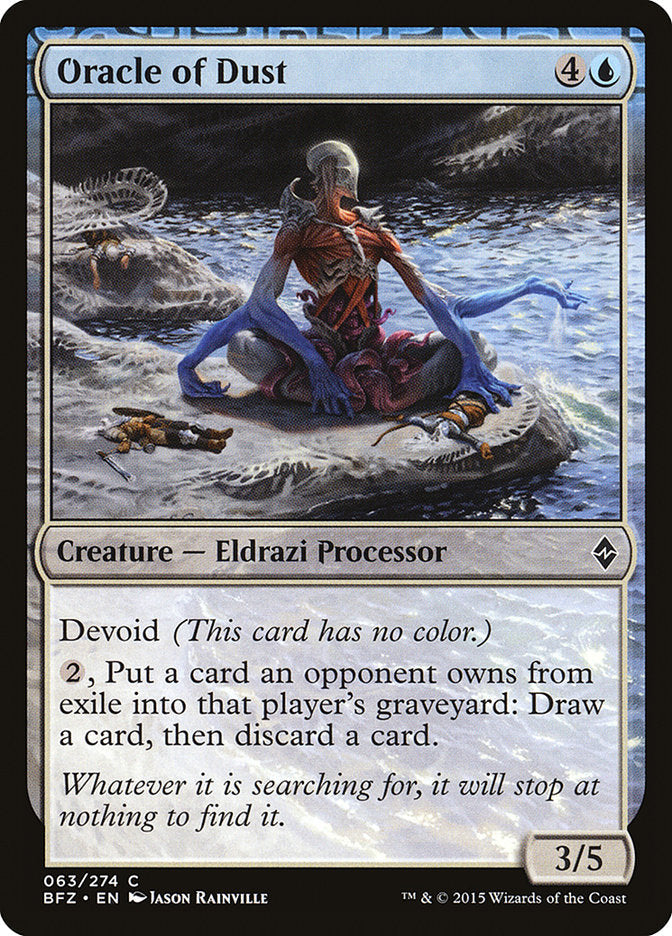 Oracle of Dust [Battle for Zendikar] Foil