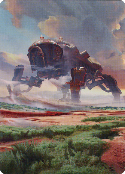 Plains // Plains  [The Brothers' War Art Series] (Borderless) Foil