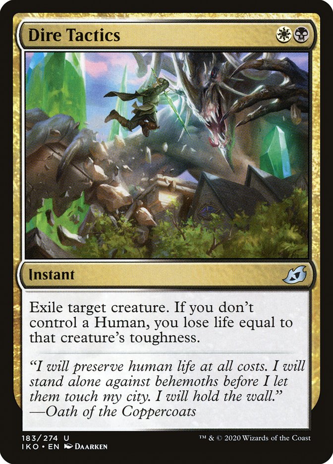 Dire Tactics [Ikoria: Lair of Behemoths] Foil