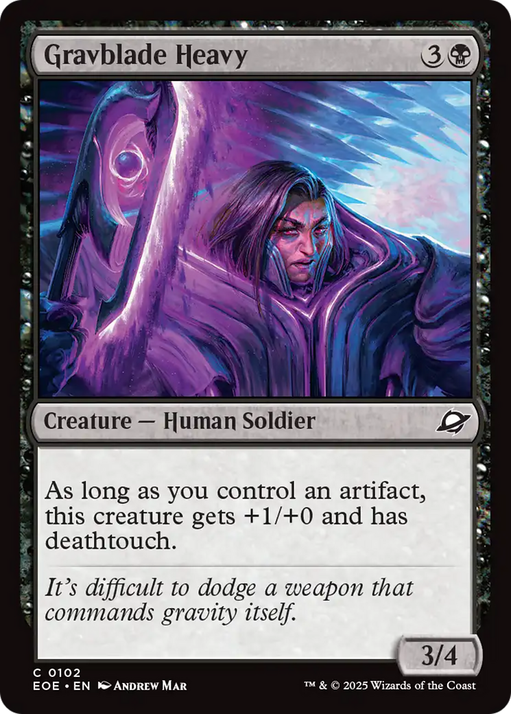 Gravblade Heavy [Edge of Eternities] Foil