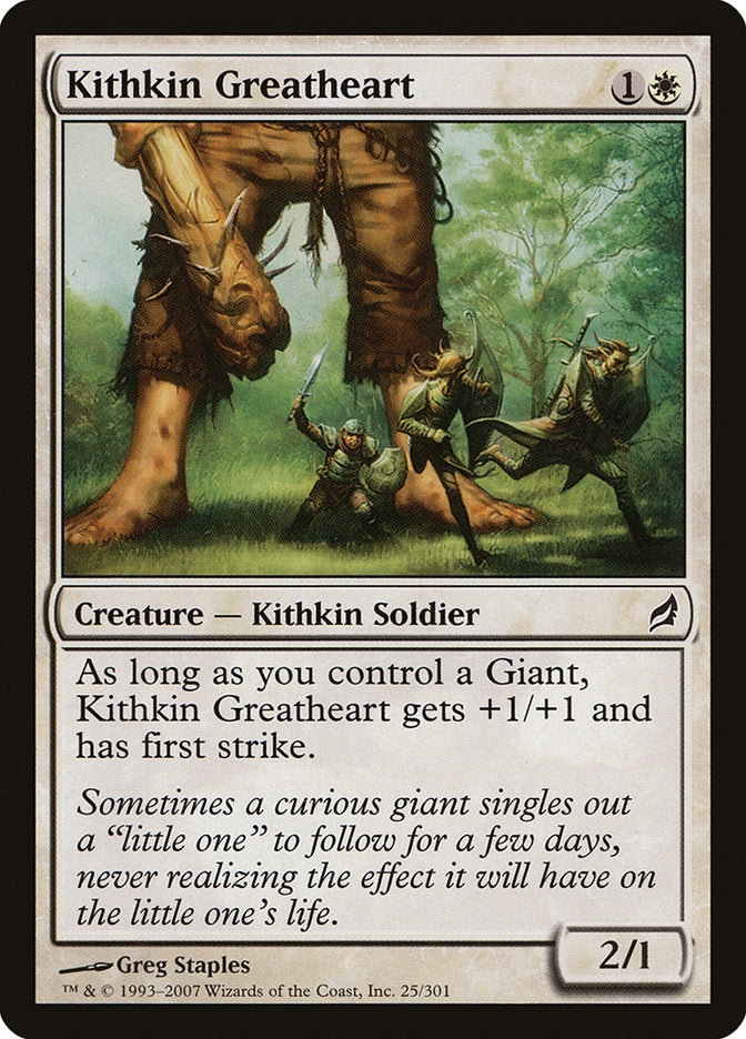 Kithkin Greatheart [Lorwyn] Foil