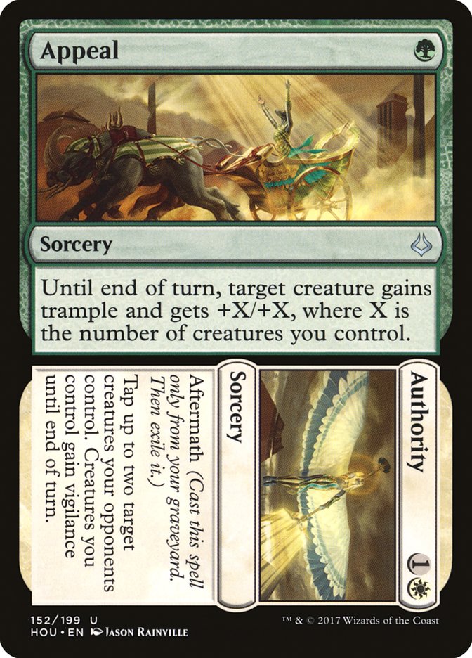 Appeal // Authority [Hour of Devastation] Foil