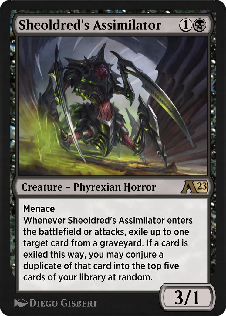 Sheoldred's Assimilator  [Alchemy: Phyrexia]