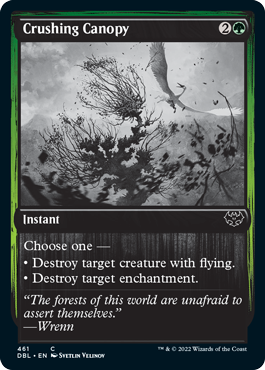 Crushing Canopy [Innistrad: Double Feature] Foil