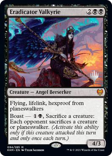 Eradicator Valkyrie (Promo Pack) [Kaldheim Promos] Foil