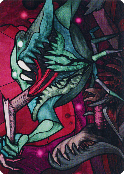 Yargle, Glutton of Urborg // Yargle, Glutton of Urborg  [March of the Machine Art Series] (Borderless) Foil
