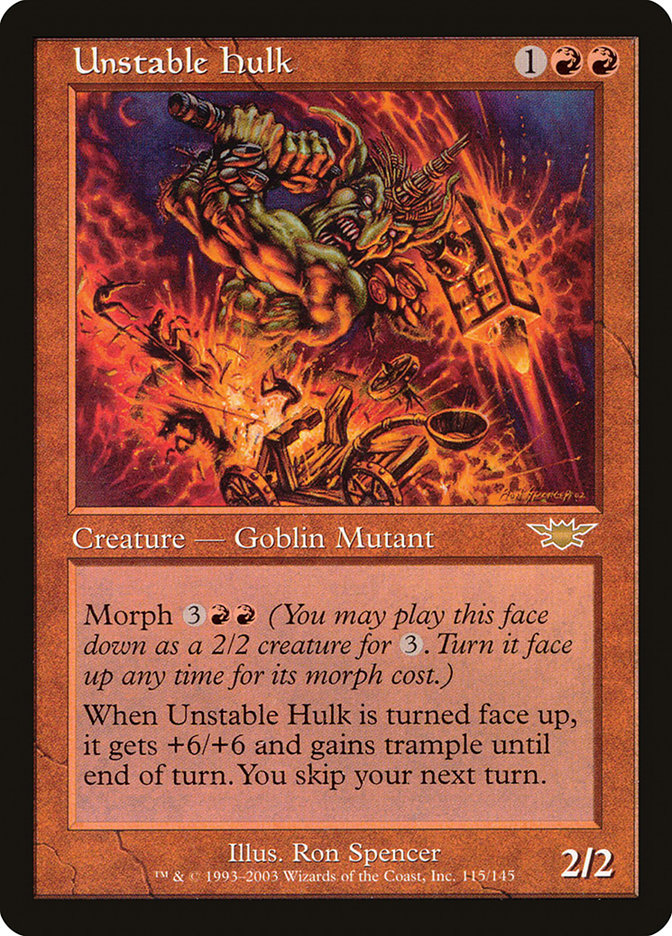 Unstable Hulk [Legions] Foil