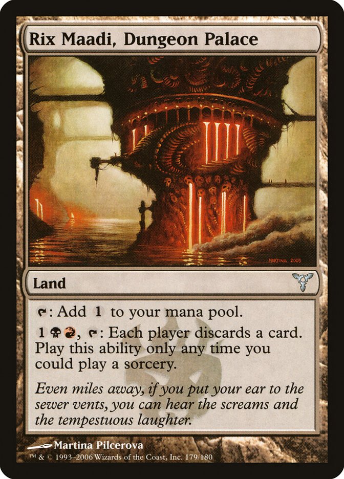 Rix Maadi, Dungeon Palace [Dissension] Foil