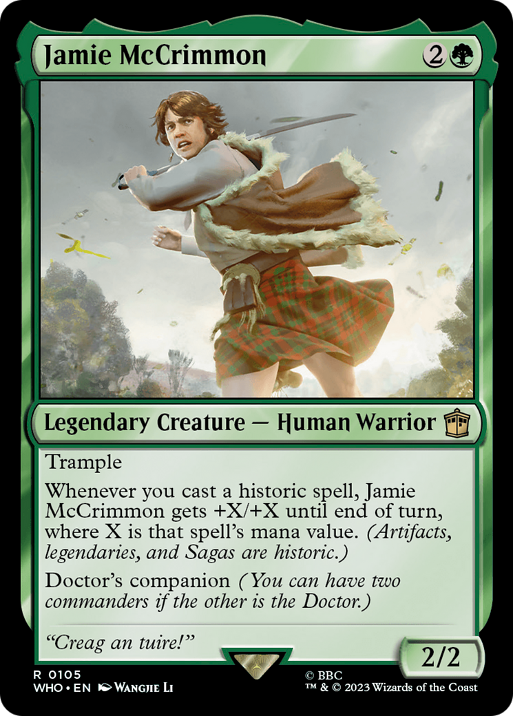 Jamie McCrimmon (Extended Art) [Doctor Who] Foil